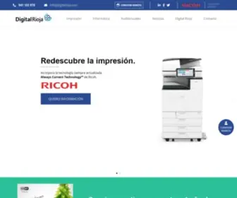 Digitalrioja.com(Digital Rioja) Screenshot
