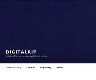 Digitalrip.com(Creative Startup) Screenshot