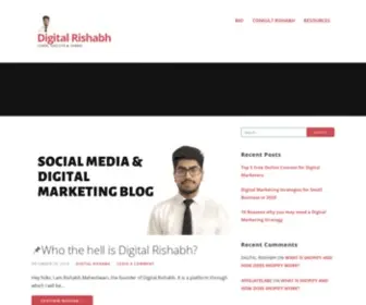 Digitalrishabh.co(digitalrishabh) Screenshot