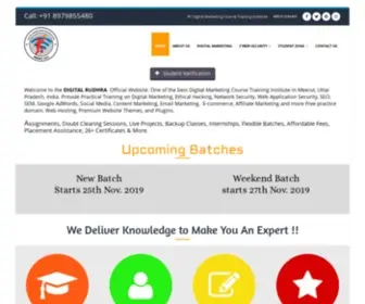 Digitalrudhra.in(Digital Marketing Course) Screenshot