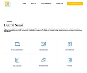 Digitalsanvi.com(Digital Marketing Company Noida) Screenshot