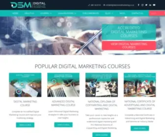 Digitalschoolofmarketing.co.za(Become Accredited In Digital Marketing With DSM) Screenshot