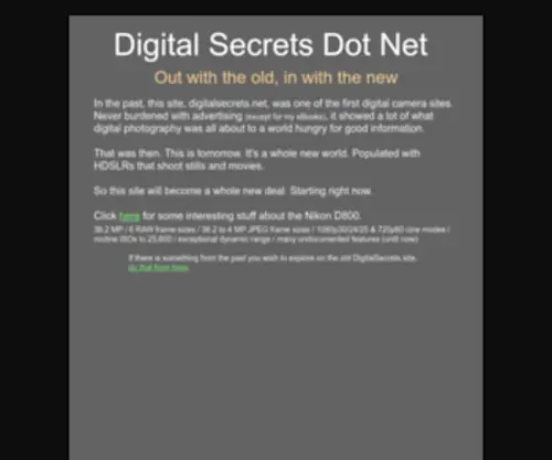 Digitalsecrets.net(Digitalsecrets) Screenshot