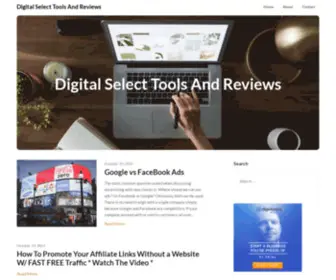 Digitalselect.info(Digital Select Tools And Reviews) Screenshot