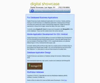 Digitalshowcase.biz(Digital Showcase) Screenshot