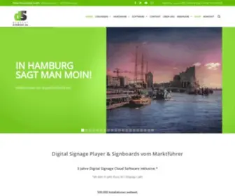 Digitalsignage.de(3 Jahre Digital Signage Cloud Software + Schulung + techn. Support inklusive. Ab dem 4. Jahr) Screenshot