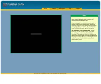 Digitalsigntech.com(Digital Sign Technologies) Screenshot