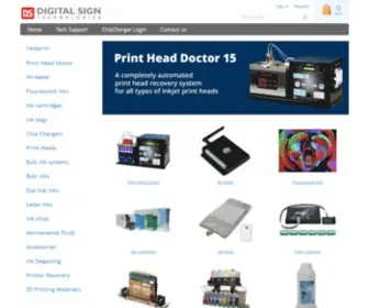 Digitalsigntech.net(Digital Sign Technologies Inc) Screenshot