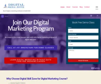Digitalskillzone.in(Our Digital Marketing Course) Screenshot