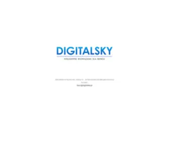 Digitalsky.pl(Inteligentne rozwiązania dla biznesu) Screenshot