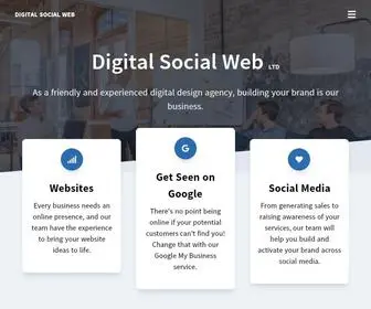 Digitalsocialweb.co.uk(Digital Social Web) Screenshot