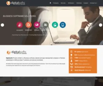 Digitalsofts.com(Business software) Screenshot