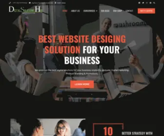 Digitalsolutionshub.co.in(Best Website Designing & Digital Marketing Agency Delhi) Screenshot