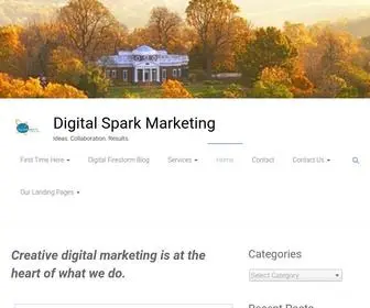 Digitalsparkmarketing.com(Creative Digital Marketing is Great for Building Winning Solutions) Screenshot