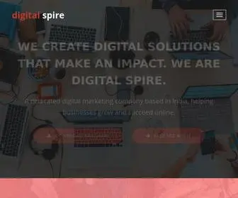 Digitalspire.in(Digital marketing Company in India) Screenshot