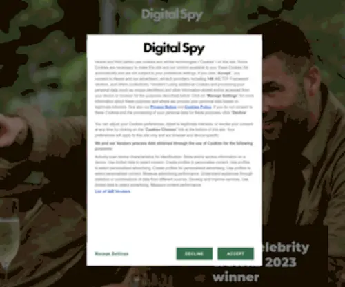 Digitalspy.com(Digital Spy) Screenshot