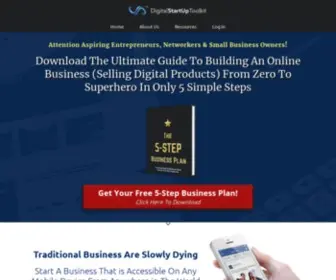 Digitalstartuptoolkit.net(Digital Start) Screenshot