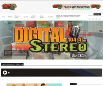 Digitalstereofm.com(Digital Stereo Fm) Screenshot