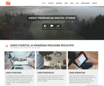 Digitalstudio.si(Video Produkcija & Digitalni marketing) Screenshot