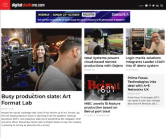 Digitalstudiome.com(Digital Broadcast and Production News) Screenshot