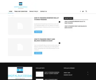 Digitalsuccess4U.com(Home) Screenshot
