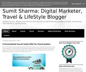 Digitalsumit.com(Sumit Sharma) Screenshot