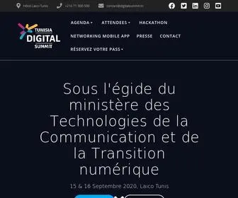 Digitalsummit.tn(Tunisia Digital Summit) Screenshot