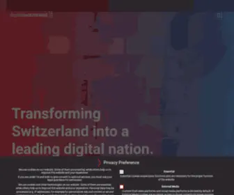 Digitalswitzerland.com(Digitalswitzerland) Screenshot