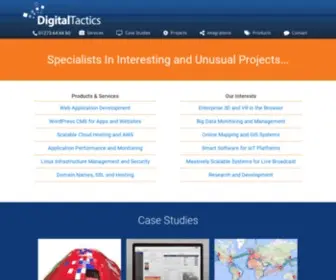 Digitaltactics.co.uk(Digital Tactics) Screenshot