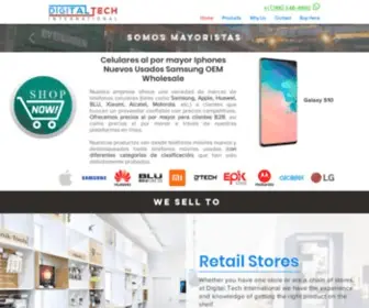 Digitaltechmia.com(Iphones Usados al mayor en miami/ Iphones usados refurbished digital tech Celulares Nuevos Samsung Alcatel Xiaomi Infinix comprar celulares en estados unidos desbloqueados) Screenshot