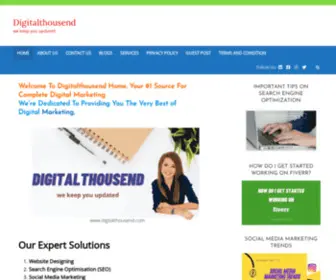 Digitalthousend.com(HOME) Screenshot