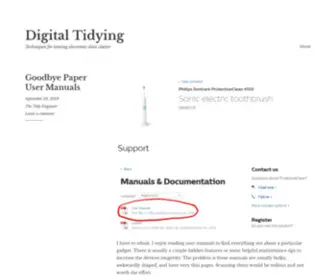 Digitaltidying.com(Digitaltidying) Screenshot