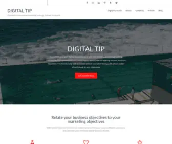 Digitaltip.com.au(Digital & social media marketing strategy) Screenshot