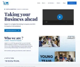 Digitaltlj.com(Digital Marketing Company in Ahmedabad) Screenshot