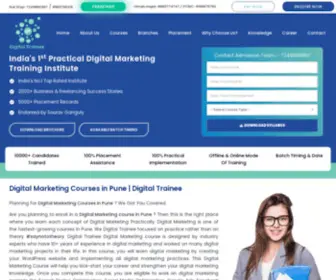 Digitaltrainee.com(Digital Marketing Courses In Pune) Screenshot