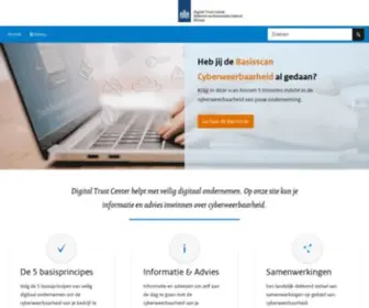 Digitaltrustcenter.nl(Van EZ)) Screenshot