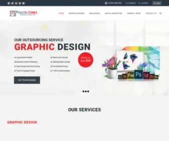 Digitaltunesbd.com(Outsourcing Service in Bangladesh) Screenshot