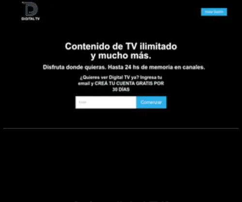 Digitaltv.com.ar(DigitalTV por CELP Digital) Screenshot