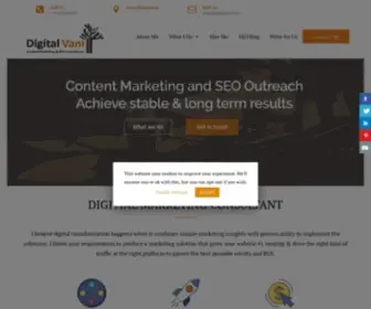 Digitalvani.com(Digital Marketing Consultant) Screenshot