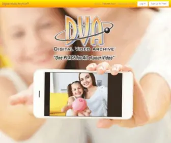 Digitalvideoarchive.com(Digital Video Archive One PLACE for All of your Video Content) Screenshot