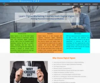 Digitalvignan.in(Best Digital Marketing Training Institute in Telugu) Screenshot