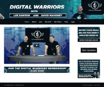 Digitalwarriors.uk(Digital Warriors UK) Screenshot