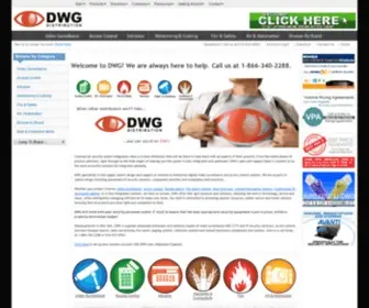 Digitalwatchguard.com(Video Surveillance and Security distributor in United States) Screenshot