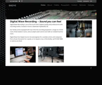 Digitalwaverecording.com(Digital Wave Recording) Screenshot