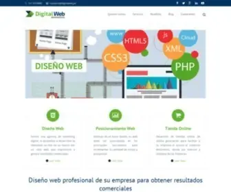 Digitalweb.pe(Diseño web en Lima) Screenshot