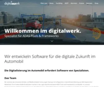 Digitalwerk.net(Willkommen im digitalwerk) Screenshot