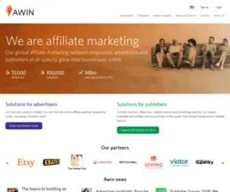Digitalwindow.com(Het netwerk voor affiliate marketing Nederland) Screenshot