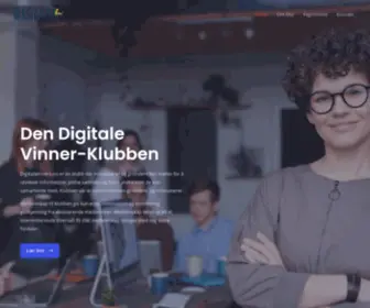 Digitalwinners.no(Digital Winners) Screenshot