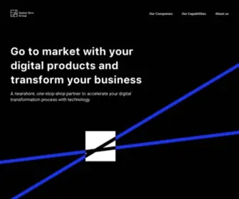 Digitalwiregroup.com(Nearshore Software Development Company) Screenshot