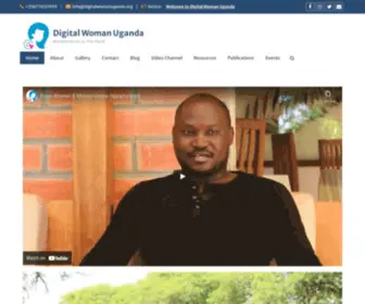 Digitalwomanuganda.org(Digital Woman Uganda) Screenshot